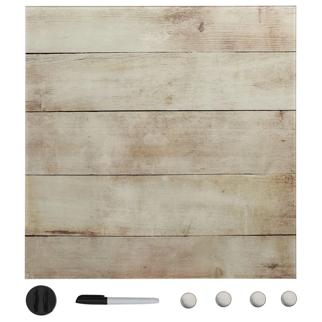VidaXL Magnettafel Wandmontage Glas 50 X 50 Cm 5 VidaXL Magnettafel Wandmontage Glas 50 X 50 Cm – Bild 5