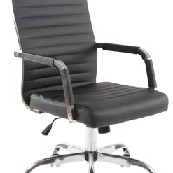 VidaXL Bürostuhl Schwarz Kunstleder -VidaXL shop 2d571f7c ffd1 4063 a7ee edd546724f43