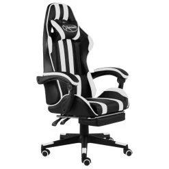 VidaXL Gaming-Stuhl Schwarz Und Blau Kunstleder -VidaXL shop 41e5c2bd a38c 4e9a b486 51727104dfed