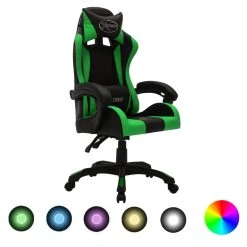 VidaXL Gaming-Stuhl Mit RGB LED-Leuchten Orange Und Schwarz Kunstleder 11 VidaXL Gaming-Stuhl Mit RGB LED-Leuchten Orange Und Schwarz Kunstleder -VidaXL shop 5c607d9d adec 4afd b741 7104ff63dd4d