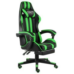 VidaXL Gaming-Stuhl Mit Fußstütze Schwarz Und Blau Kunstleder -VidaXL shop 5e06d8b6 22ea 496e 9abc c2797943c683 4