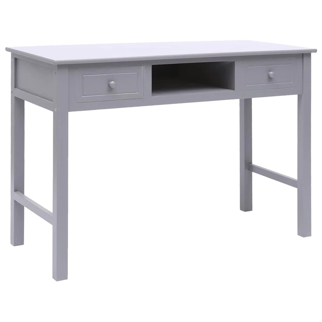 VidaXL Schreibtisch Mit Schubladen Massivholz Mango 110×50×76 Cm 6 VidaXL Schreibtisch Mit Schubladen Massivholz Mango 110×50×76 Cm – Bild 6