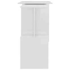 VidaXL Eckschreibtisch Hochglanz-Weiß 200x50x76 Cm Spanplatte 13 VidaXL Eckschreibtisch Hochglanz-Weiß 200x50x76 Cm Spanplatte -VidaXL shop 601506f4 e840 4858 a1f0 d3c386825ad8