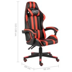 VidaXL Gaming-Stuhl Schwarz Und Rot Kunstleder -VidaXL shop 801b4f01 ff00 4f3b 826e c024aa0248bd