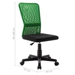 VidaXL Bürostuhl Schwarz Und Grün 44x52x100 Cm Netzgewebe -VidaXL shop a9588377 040d 4387 944b 323374167e34