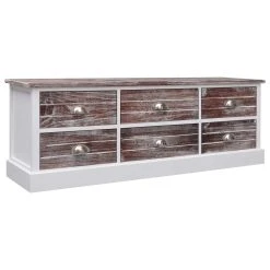 VidaXL Flurbank Grau 115x30x40 Cm Holz -VidaXL shop b4b52443 facd 4495 912e bc2590f63c92 4