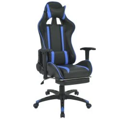 VidaXL Neigbarer Racing-Bürostuhl Kunstleder Weiß -VidaXL shop d4b81c25 a0fa 425f abab fa98b0f27464 4