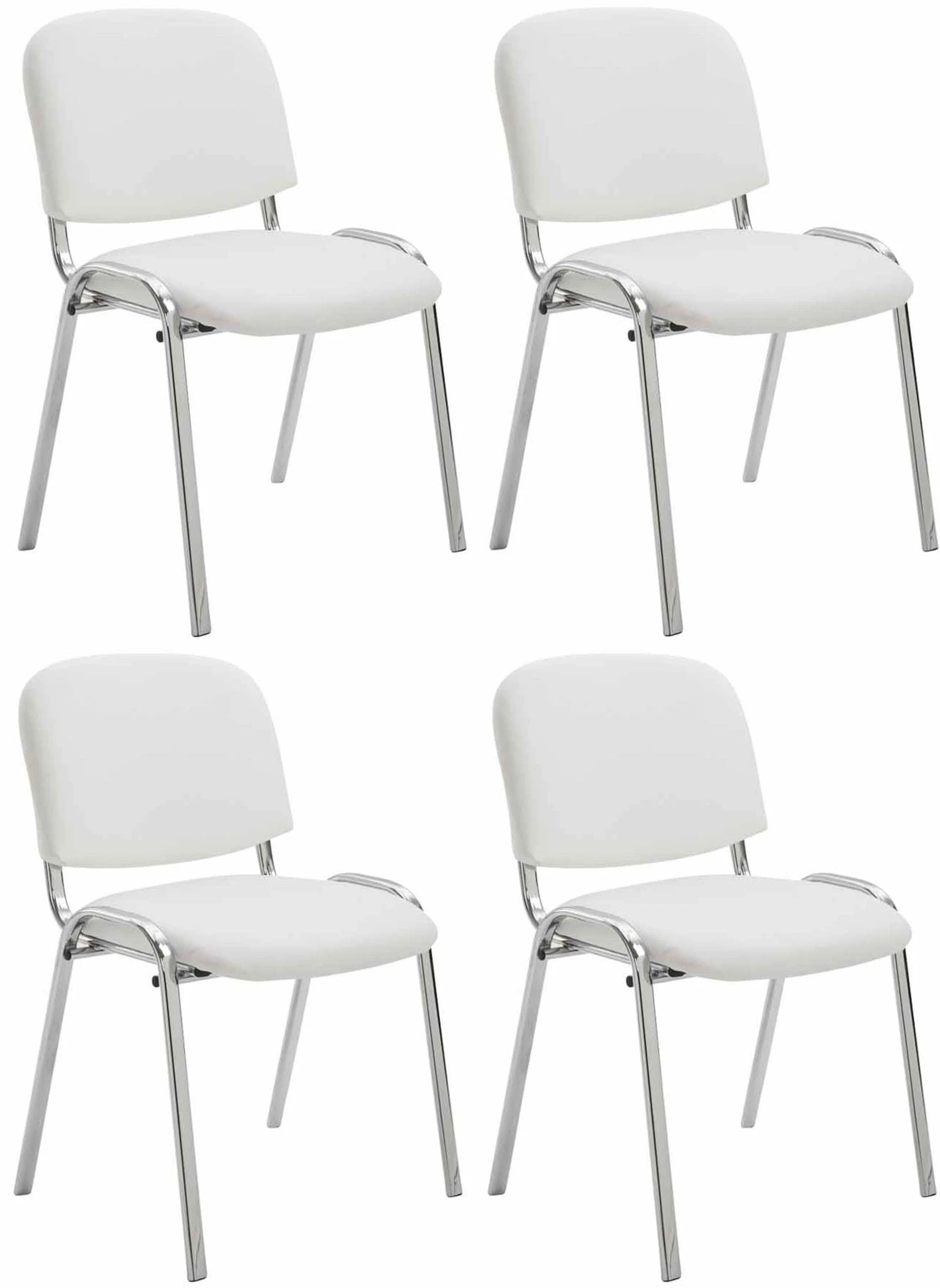 VidaXL Sitztruhe Gepolstert Kunstleder Weiß 7 VidaXL Sitztruhe Gepolstert Kunstleder Weiß – Bild 7