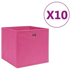VidaXL Aufbewahrungsboxen 10 Stk. Vliesstoff 28x28x28 Cm Weiß 9 VidaXL Aufbewahrungsboxen 10 Stk. Vliesstoff 28x28x28 Cm Weiß -VidaXL shop fdcd2b43 4503 436c 9e31 130758a4d0e7 6